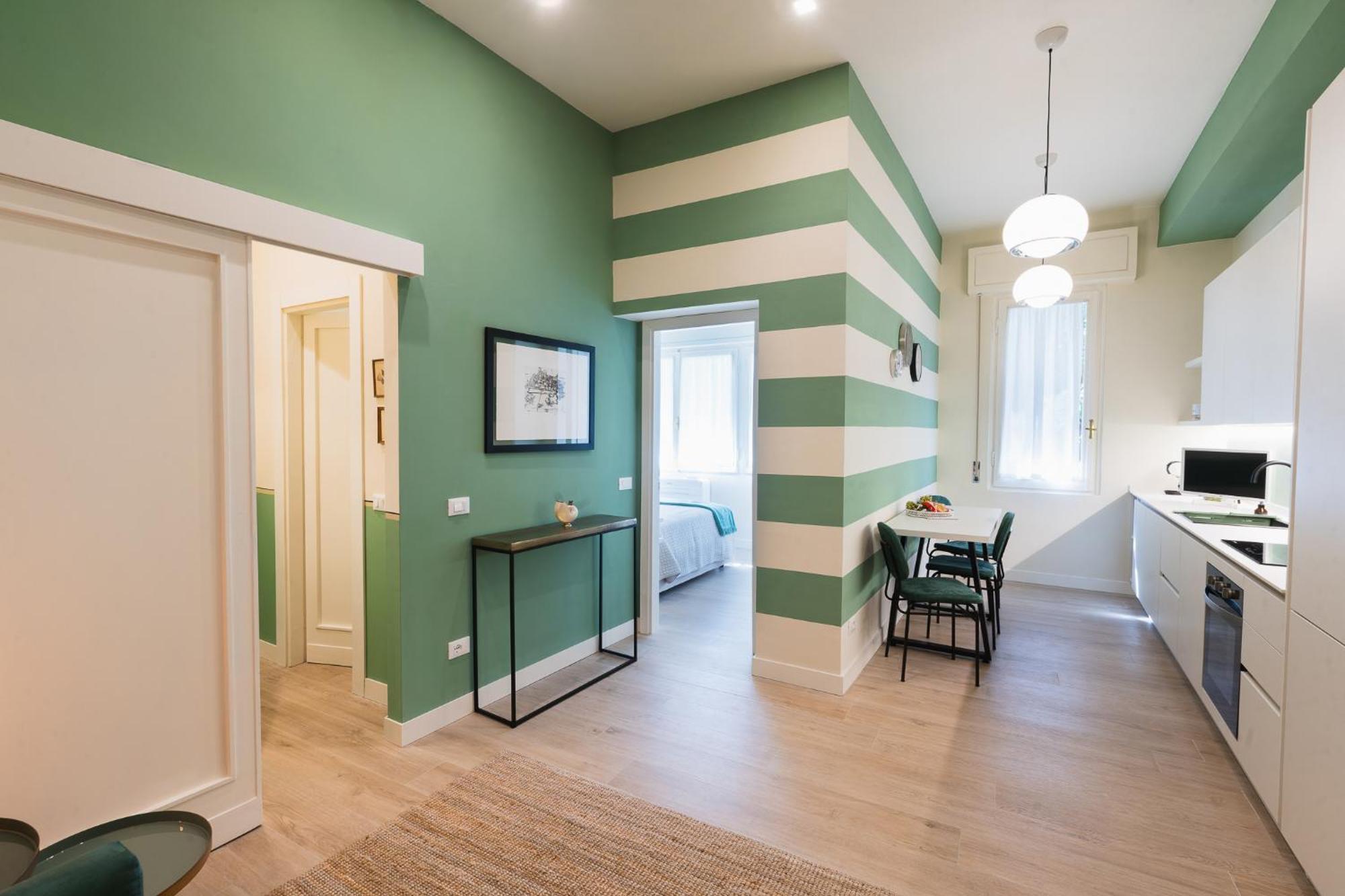Cozy Olive Green Flat Florence Exterior photo